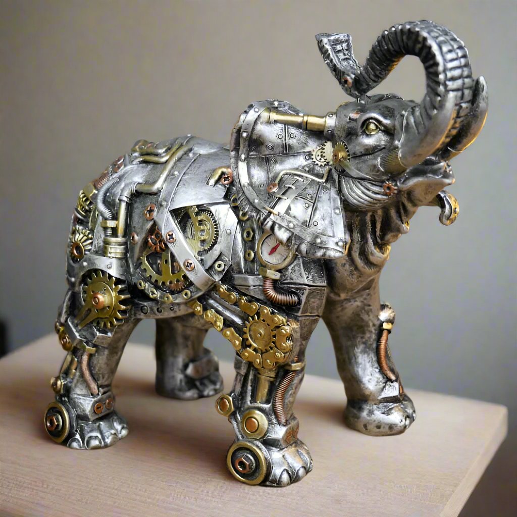 BowLift | Mechanical Punk Animal Sculptures - GearBeast