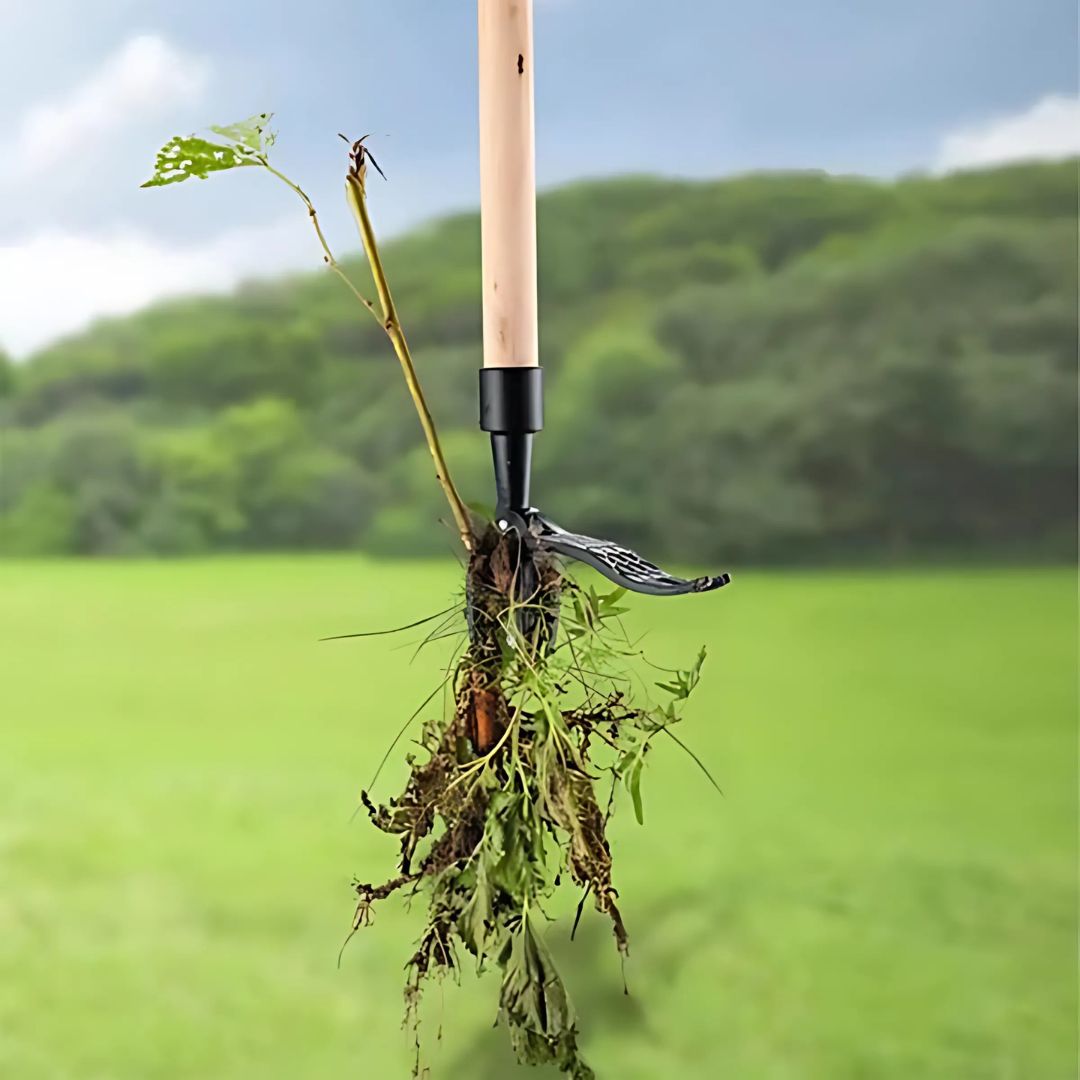 BowLift | Ergonomic Weeding Tool | High-Strength Steel Claws for Effortless Weed Removal in Gardens