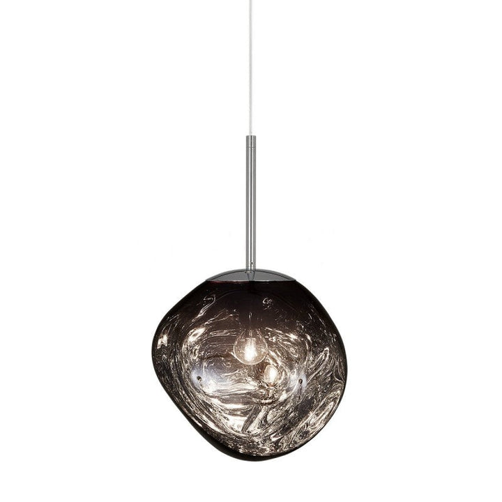 BowLift | Melt Pendant Light Fixture - Modern Glass Hanging Lamp for Kitchen Island & Dining Room
