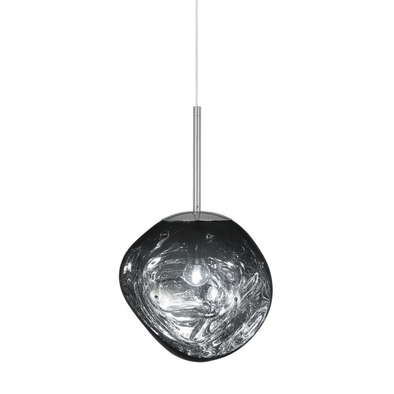 BowLift | Melt Pendant Light Fixture - Modern Glass Hanging Lamp for Kitchen Island & Dining Room
