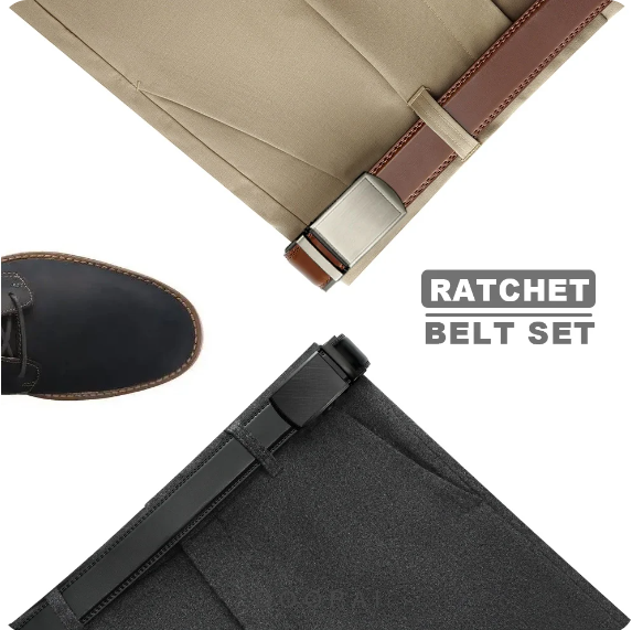 BowLift | Men's Belt with Automatic Buckle - Eleganzio