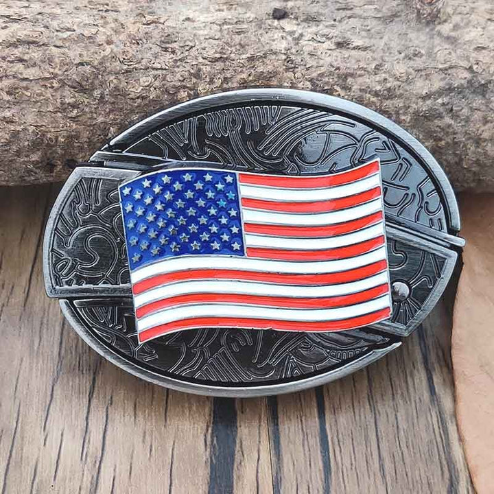 BowLift | Metal Oval Cowboys Belt Buckle