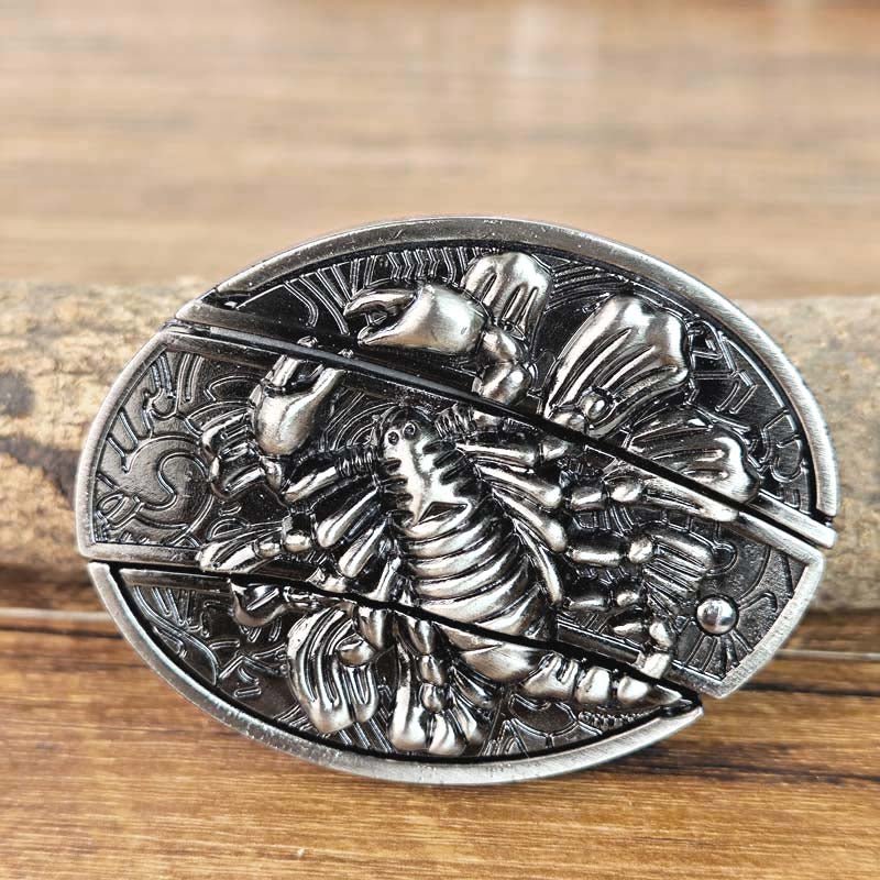 BowLift | Metal Oval Cowboys Belt Buckle