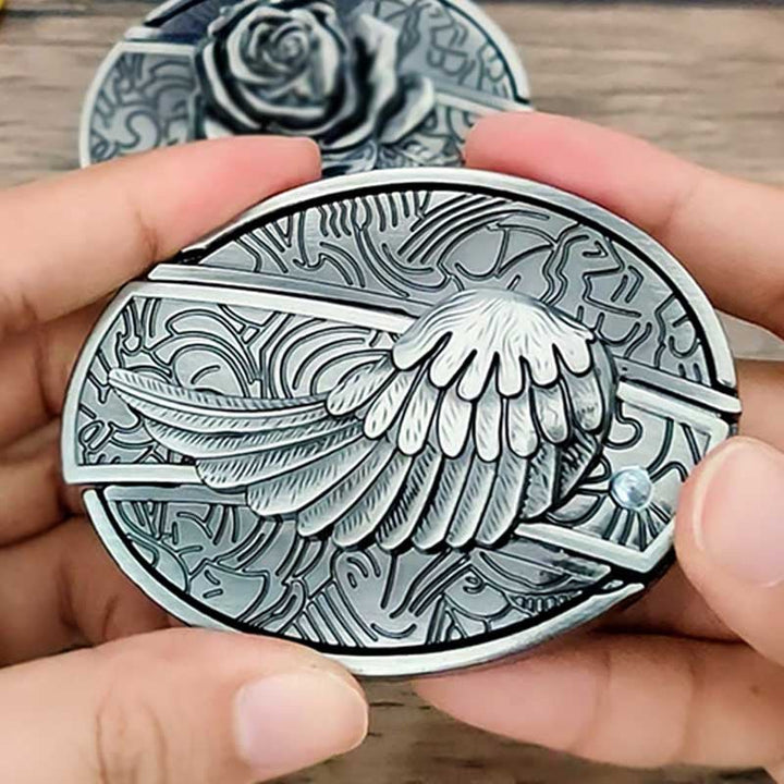 BowLift | Metal Oval Cowboys Belt Buckle