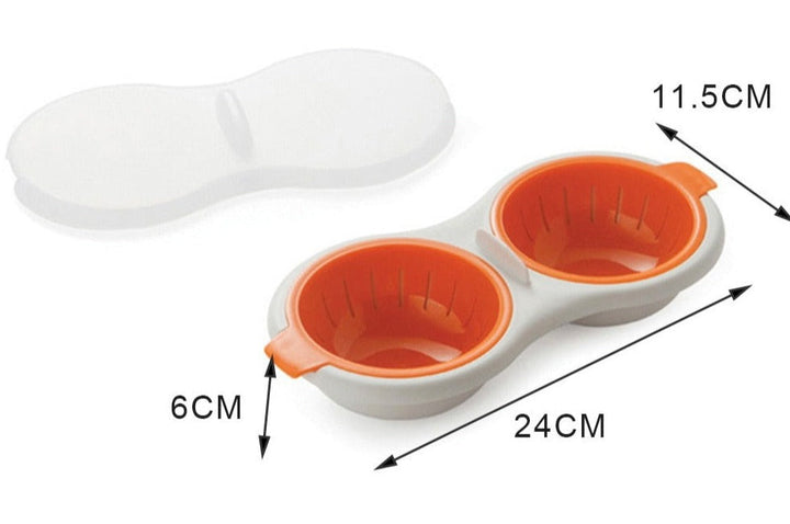 BowLift | Microwave Egg Poacher Set - EggEase