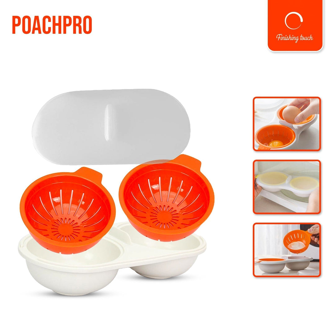 BowLift | Microwave Egg Poacher Set - EggEase