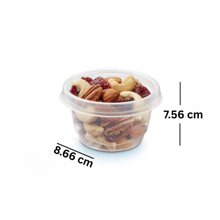 BowLift | Mini Food Storage Containers – 118 ml with Lid (8-Pack)