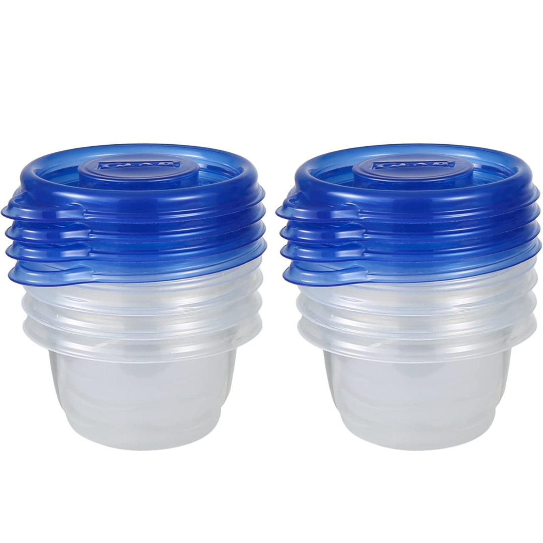 BowLift | Mini Food Storage Containers – 118 ml with Lid (8-Pack)