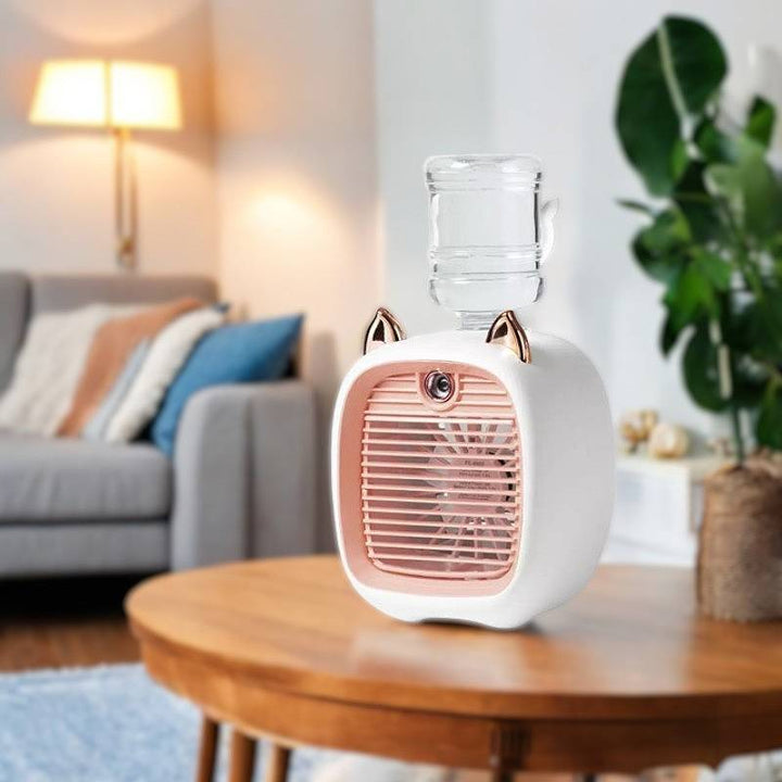 BowLift | Mini Air Conditioner with 3-Speed Fan & Mist Sprayer