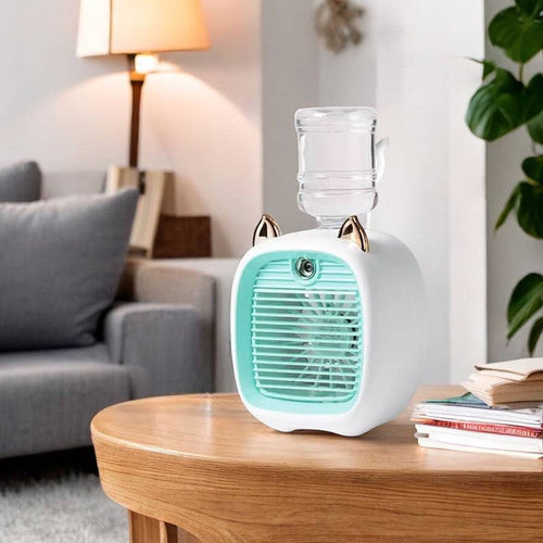 BowLift | Mini Air Conditioner with 3-Speed Fan & Mist Sprayer