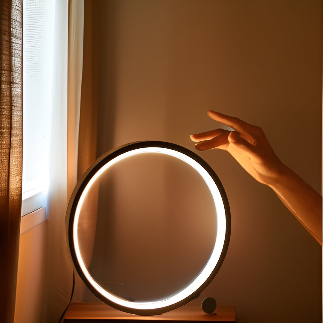 BowLift | Minimalist Dimmable Table Lamp - EclipseAura Lamp