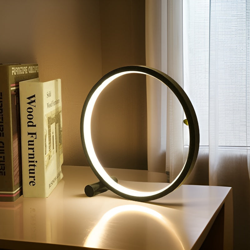 BowLift | Minimalist Dimmable Table Lamp - EclipseAura Lamp