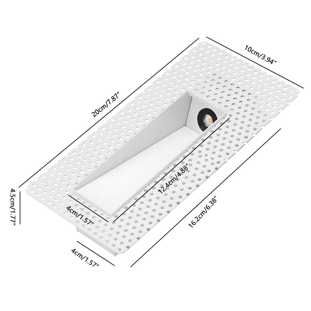 BowLift | LED Recessed Wall Sconces | Motion Sensor. Energy-Efficient & Ideal for Hallways. Living Rooms. and Bedrooms