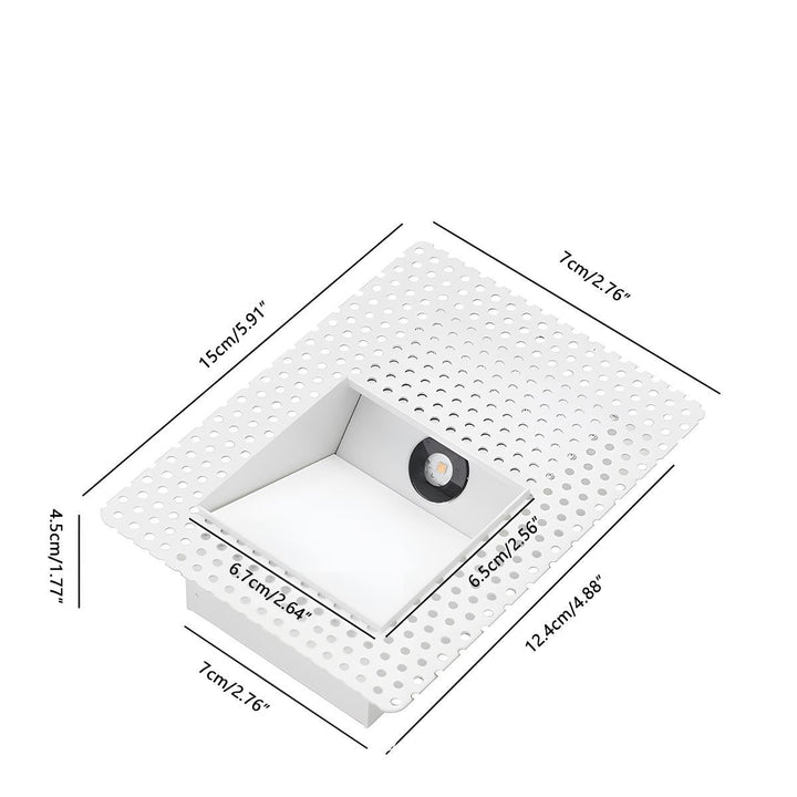 BowLift | LED Recessed Wall Sconces | Motion Sensor. Energy-Efficient & Ideal for Hallways. Living Rooms. and Bedrooms