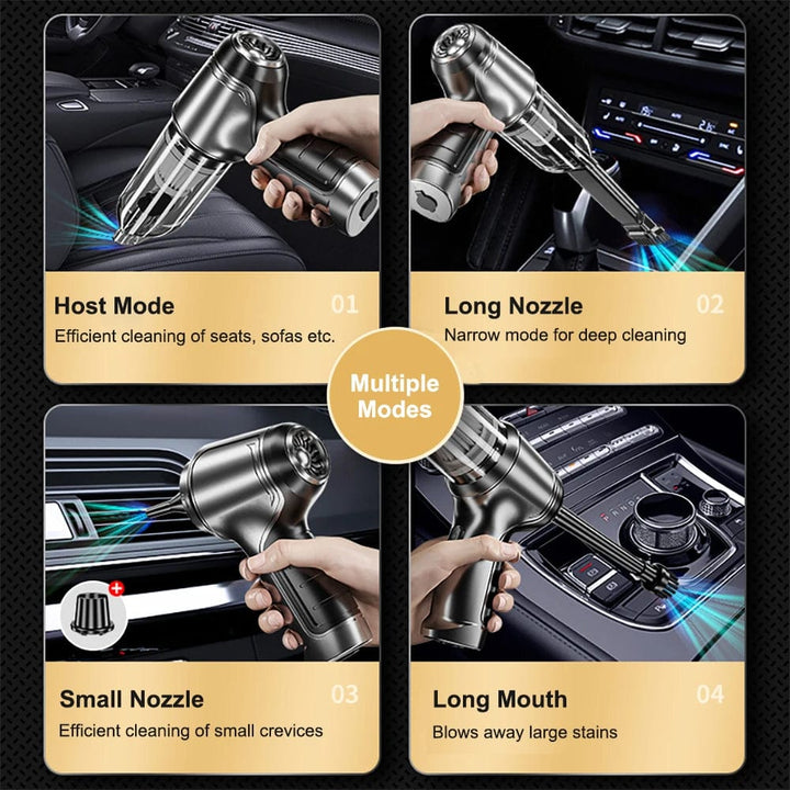 BowLift | Car Vacuum Cleaner - Powerful and Compact Car Vac for Quick Cleaning