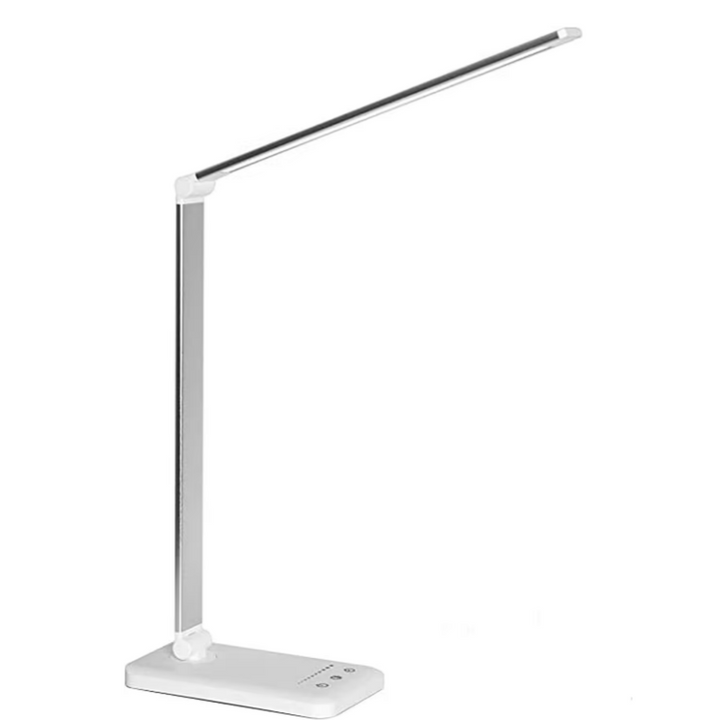 BowLift | Modern Adjustable LED Desk Lamp with USB Charging Port - BrightEase