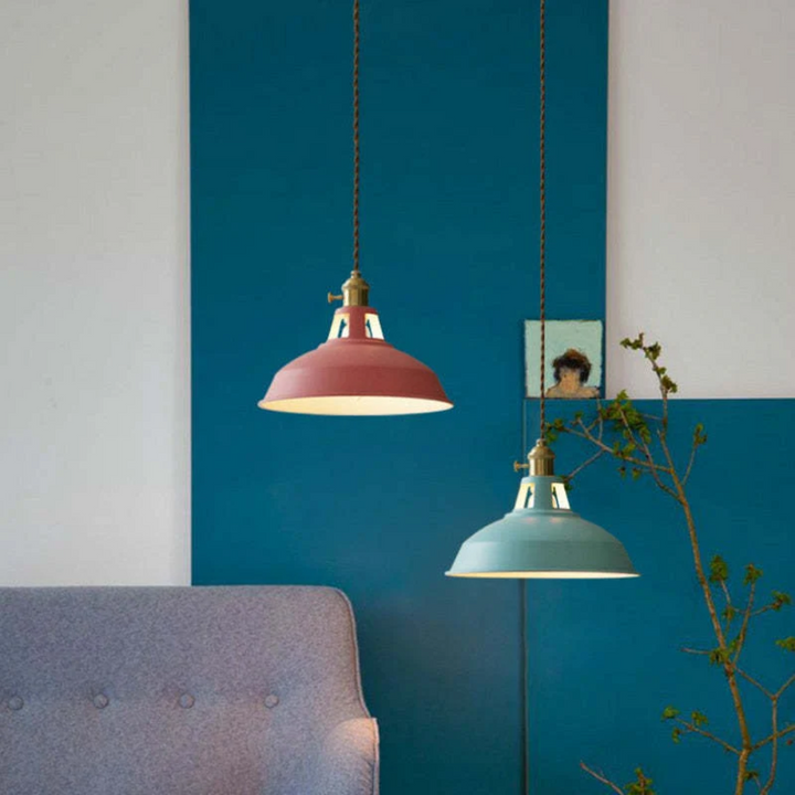 BowLift | Modern Colourful LED Pendant Light - ChromaLuxe