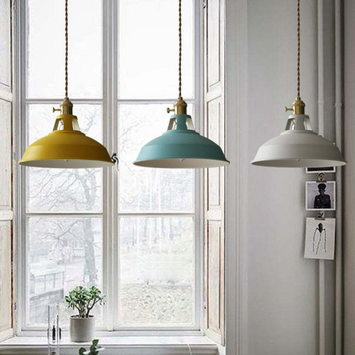 BowLift | Modern Colourful LED Pendant Light - ChromaLuxe