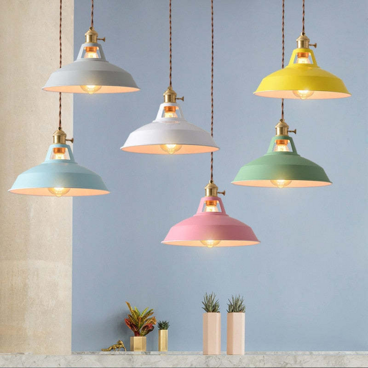 BowLift | Modern Colourful LED Pendant Light - ChromaLuxe