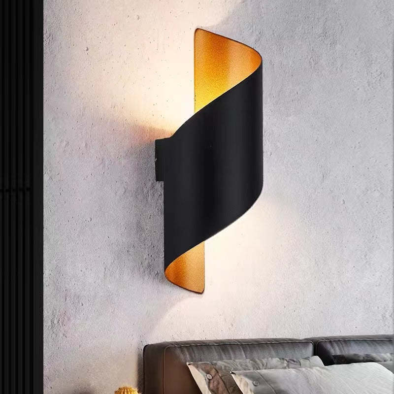 BowLift | Modern Spiral LED Wall Lamp – TwistLight