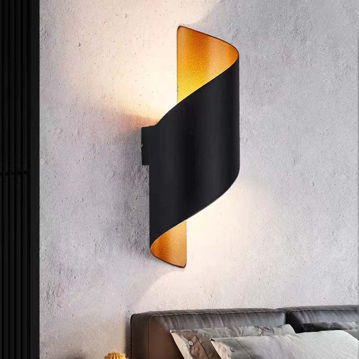 BowLift | Modern Spiral LED Wall Lamp – TwistLight