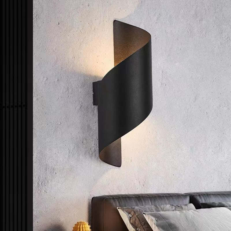 BowLift | Modern Spiral LED Wall Lamp – TwistLight