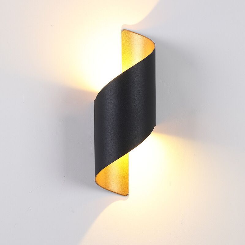 BowLift | Modern Spiral LED Wall Lamp – TwistLight