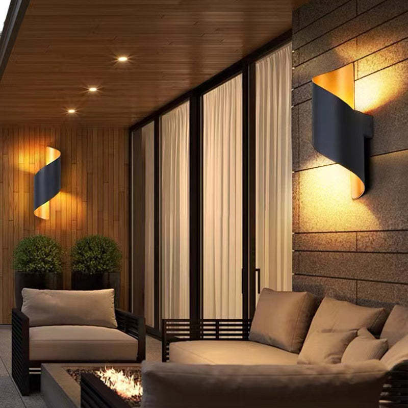 BowLift | Modern Spiral LED Wall Lamp – TwistLight