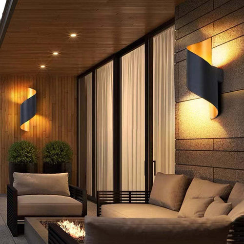 BowLift | Modern Spiral LED Wall Lamp – TwistLight