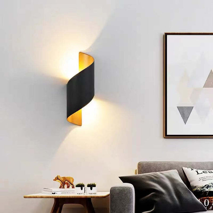 BowLift | Modern Spiral LED Wall Lamp – TwistLight
