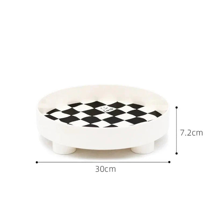 BowLift | Monochrome Chessboard Storage Tray