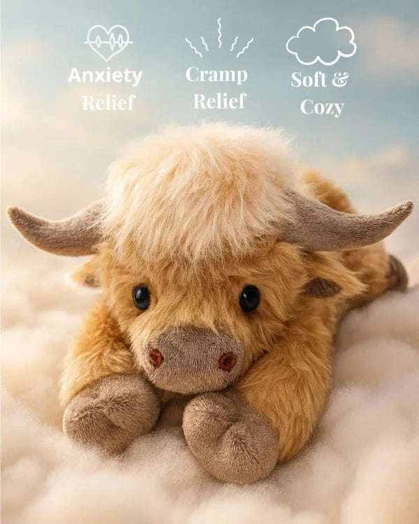 BowLift | MOOLETTE – Lovable Highland Cow Plush with Cozy, Huggable Design