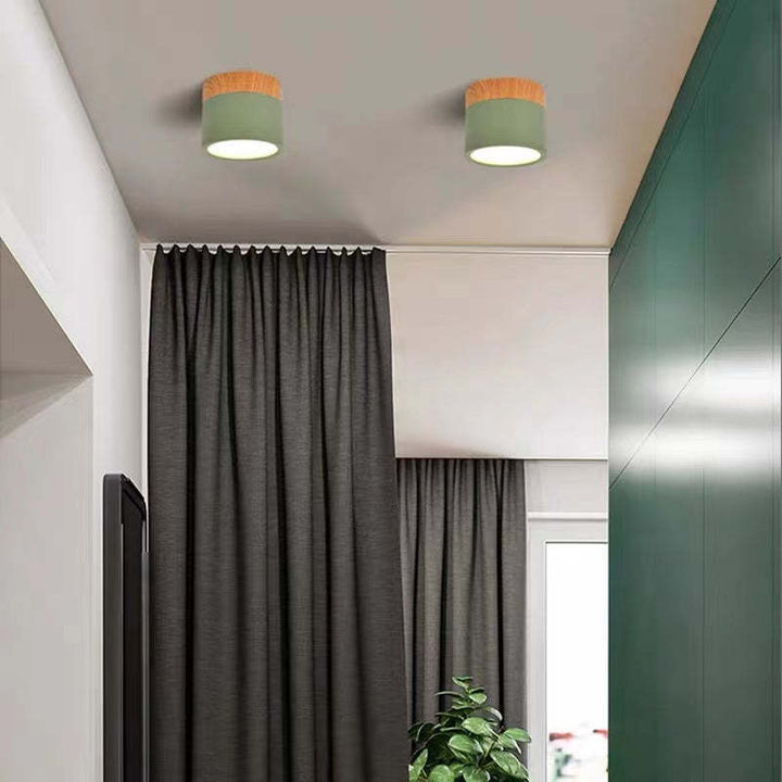 BowLift | Morandi Style Modern LED Ceiling Light - LumiModo