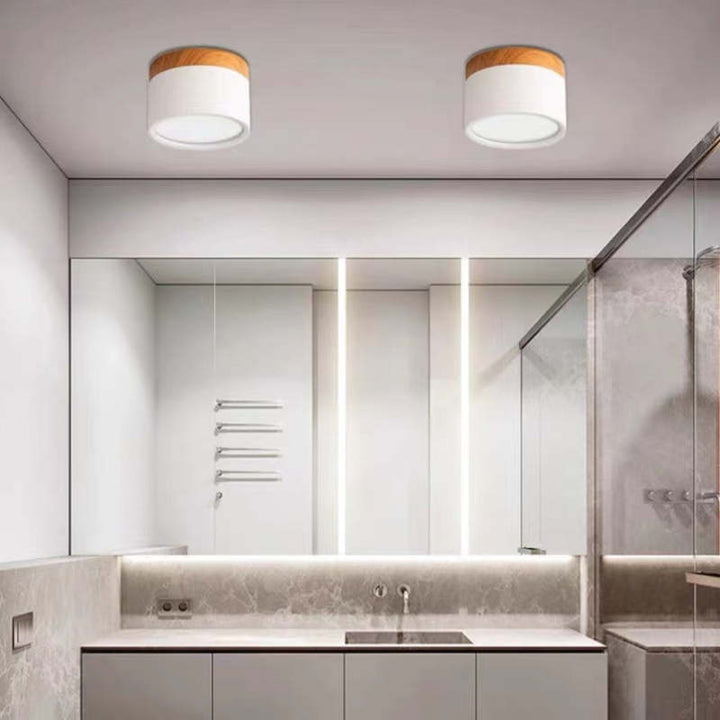 BowLift | Morandi Style Modern LED Ceiling Light - LumiModo