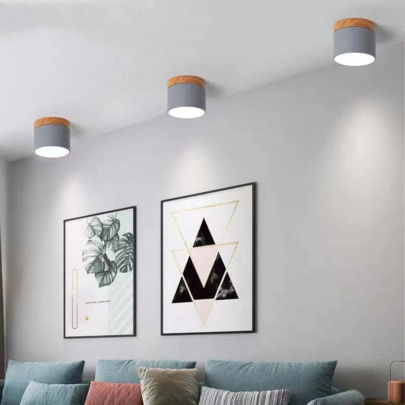 BowLift | Morandi Style Modern LED Ceiling Light - LumiModo