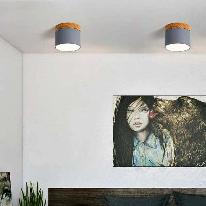 BowLift | Morandi Style Modern LED Ceiling Light - LumiModo
