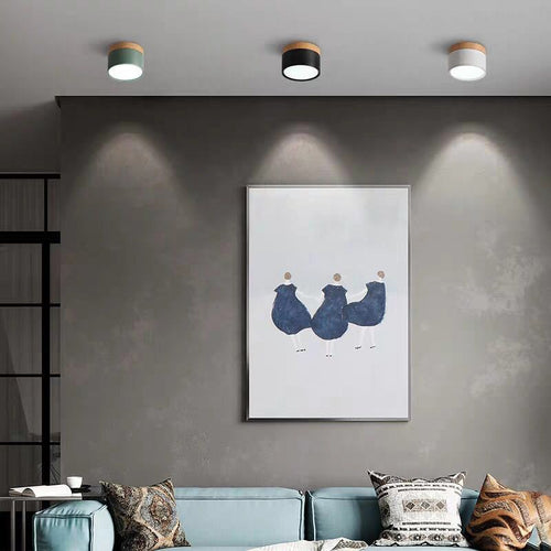 BowLift | Morandi Style Modern LED Ceiling Light - LumiModo