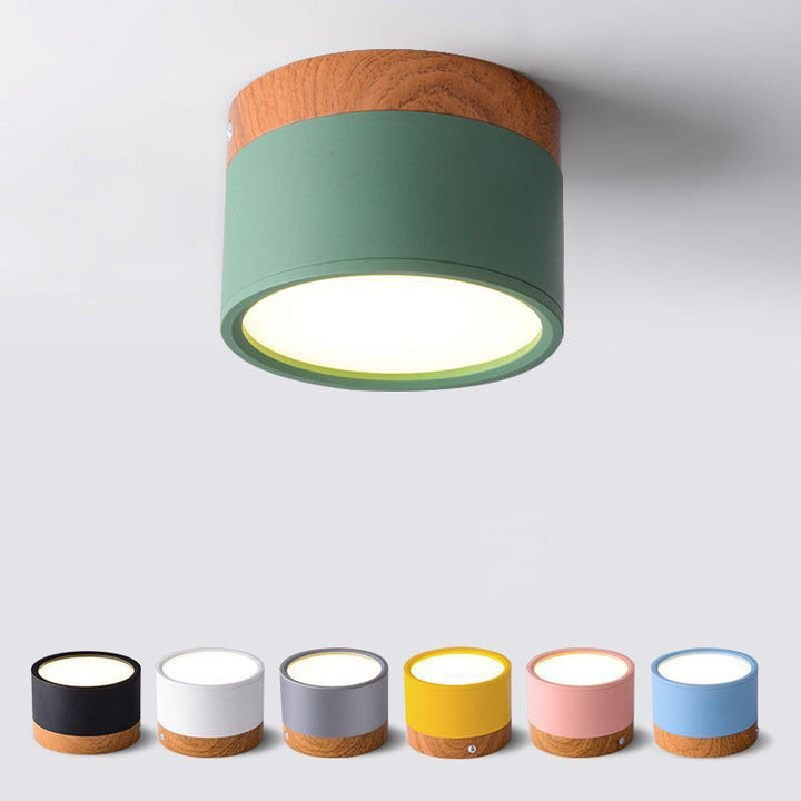 BowLift | Morandi Style Modern LED Ceiling Light - LumiModo