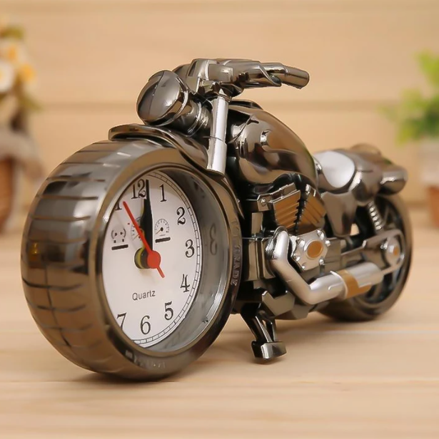 BowLift | MotoTime Retro Motorcycle Alarm Clock