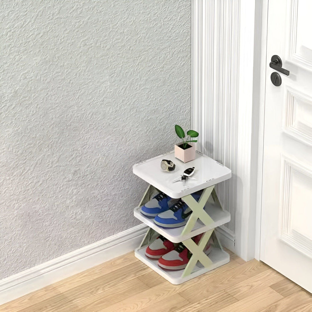 BowLift | Multifunctional and Foldable Shoe Rack - SpaceSaver