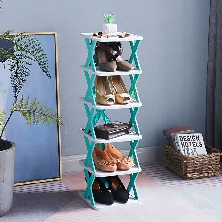BowLift | Multifunctional and Foldable Shoe Rack - SpaceSaver