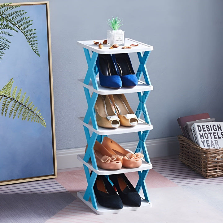 BowLift | Multifunctional and Foldable Shoe Rack - SpaceSaver
