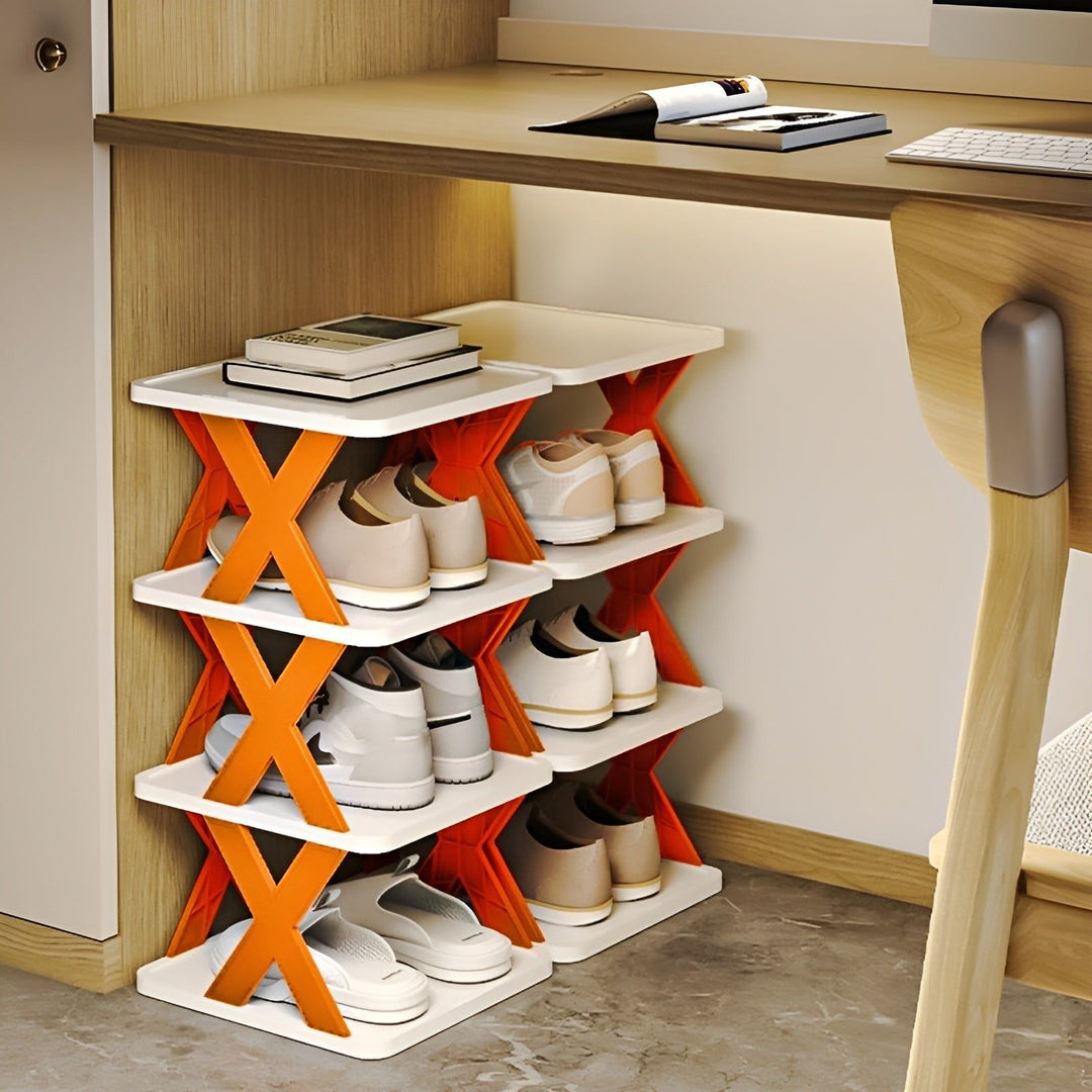BowLift | Multifunctional and Foldable Shoe Rack - SpaceSaver