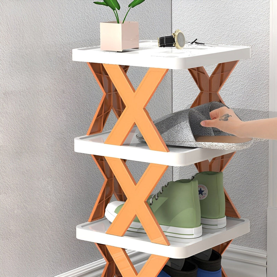 BowLift | Multifunctional and Foldable Shoe Rack - SpaceSaver