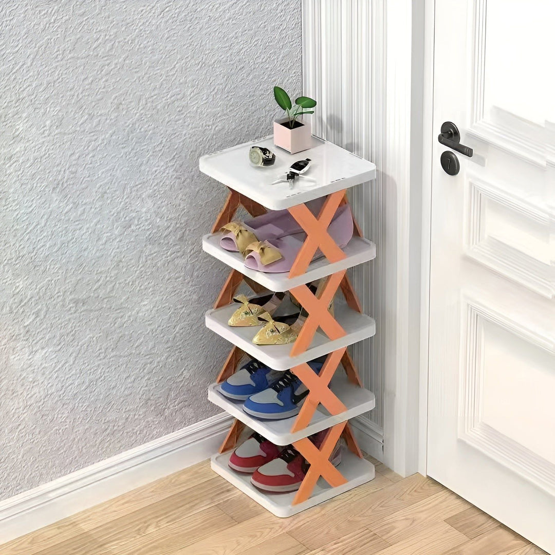 BowLift | Multifunctional and Foldable Shoe Rack - SpaceSaver