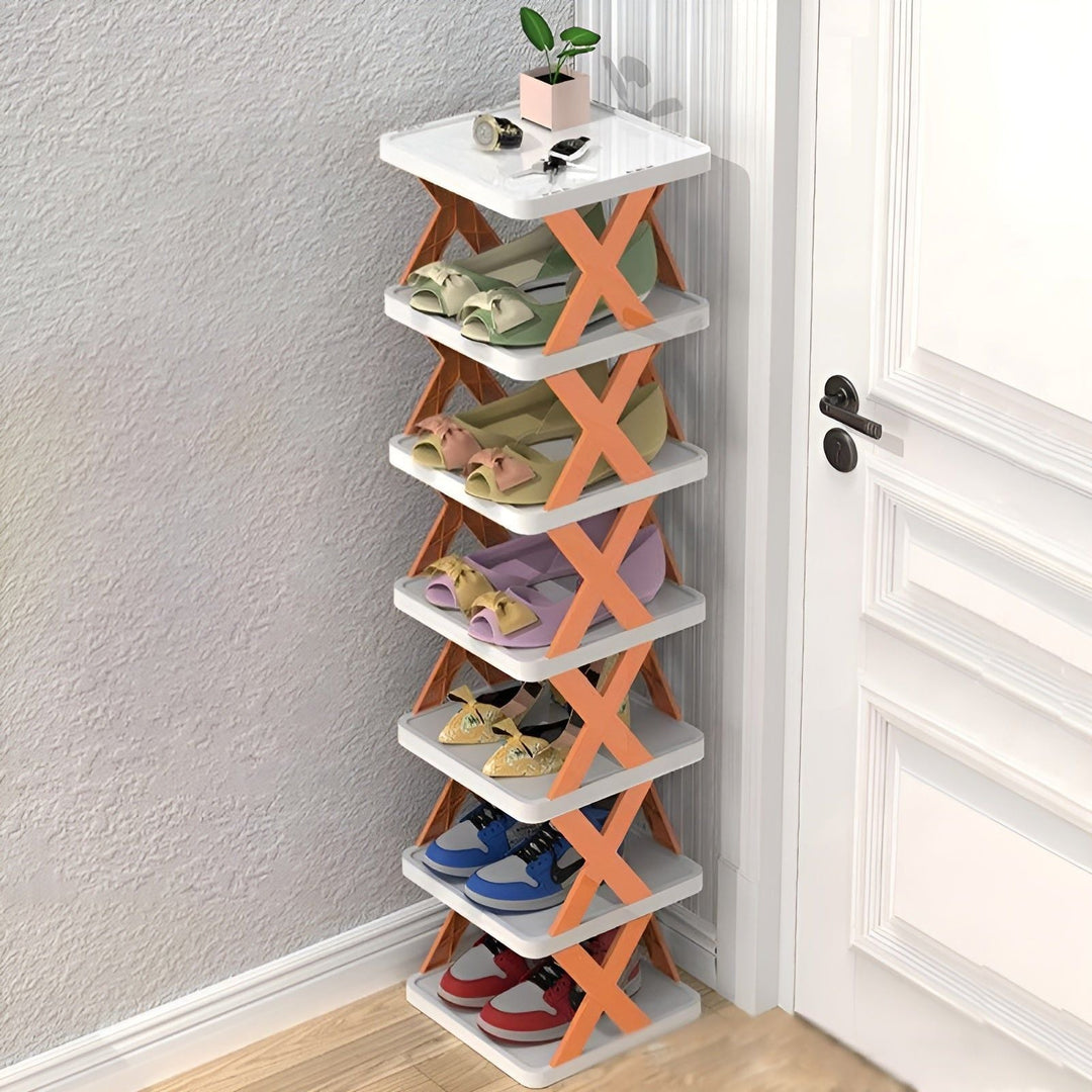 BowLift | Multifunctional and Foldable Shoe Rack - SpaceSaver