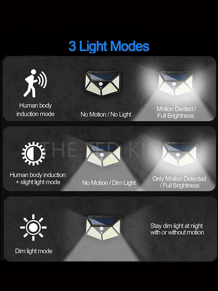 BowLift | MULTIFUNCTIONAL SOLAR LAMP - WATERPROOF LED GARDEN LIGHTING WITH MOTION SENSOR