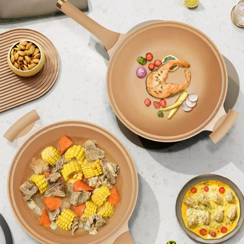 BowLift | Multifunctional Wok Pan with Non-Stick Coating - CookFlex