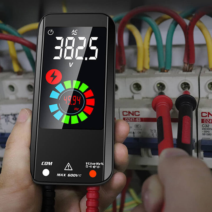 BowLift | Fully Automatic Smart Digital Multimeter – High-Precision Tester for Voltage, Current & Resistance