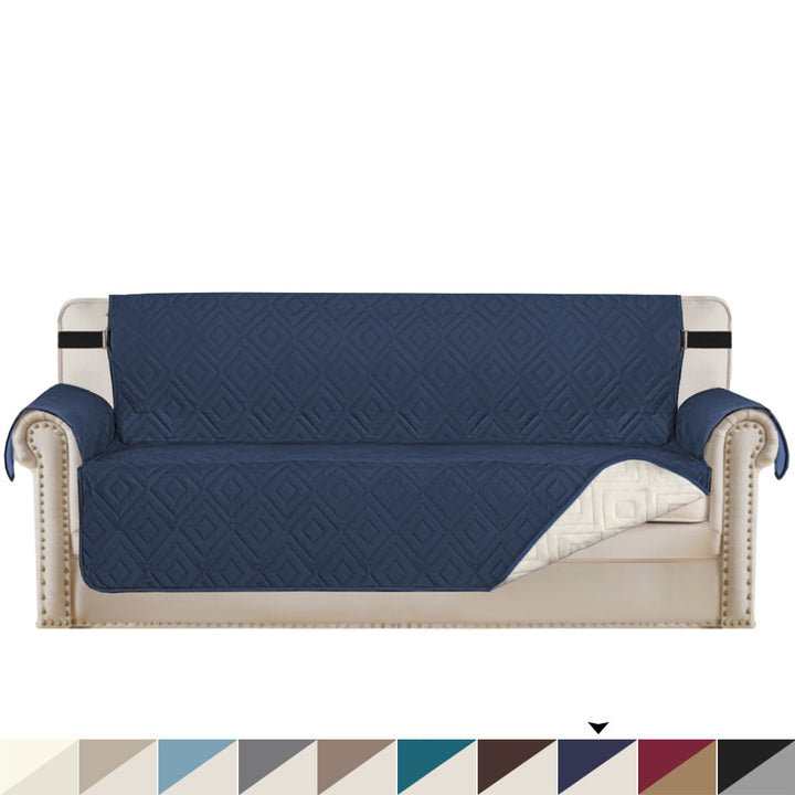 Quilted Sofa Cover Pet Protector Throw Waterproof Sofa Slip Covers 1/2/3 Settee Bowlift